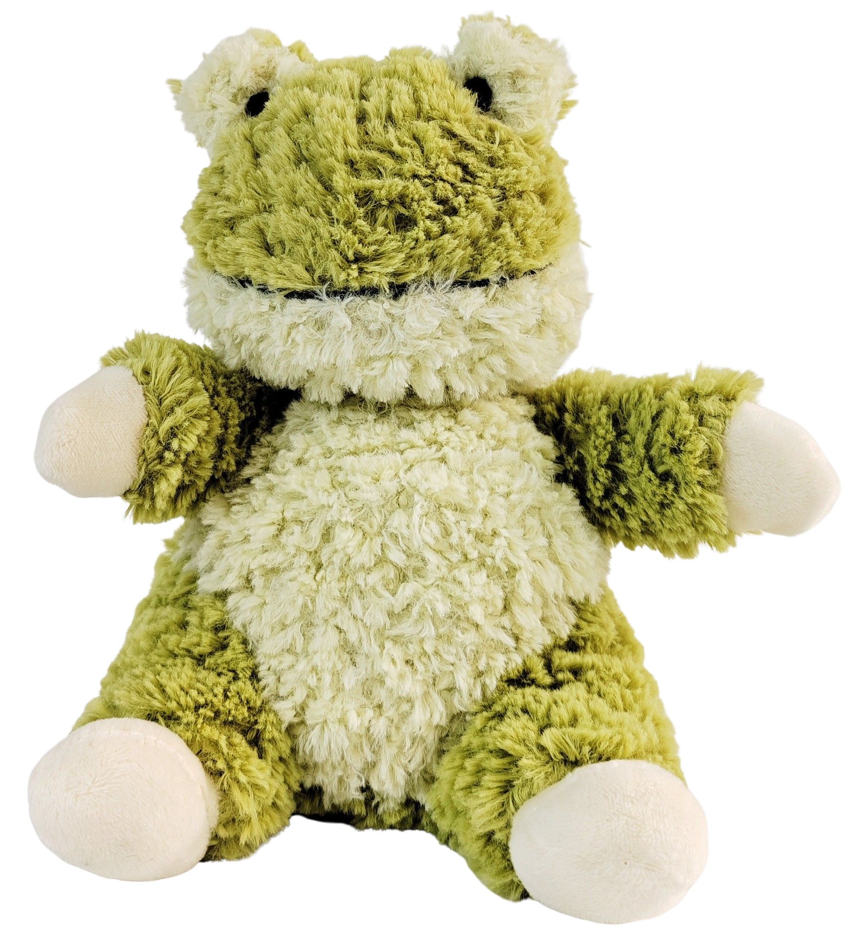 Urban Products Curly Frog Soft Toy Green 18cm