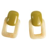 Sale Tahlia Rectangle ER Cream & Mustard