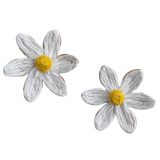 Raffie Flower ER White 