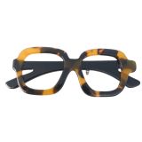 Iris Glasses Brooch Tortoiseshell 