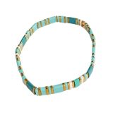Journey Stretch Bracelet Turquoise, Gree