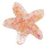 Starfish Claw Clip Pink 