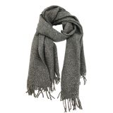 Sale Ella Ripple Scarf Black [2]