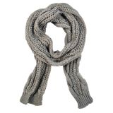 Flynn Knit Scarf Grey 