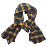 Lizzie Scarf Blue & Yellow 