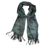 Xanthe Floral Scarf Green 