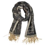 Perfect Pets Dog Scarf Grey 