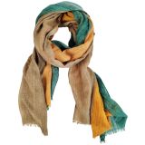 Blakely Scarf Mustard & Green 