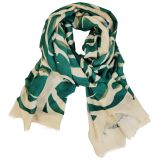 Florian Leaf Scarf Green 