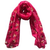 Robins Scarf Pink 