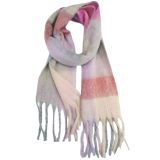 Quincey Scarf Grey & Lilac 