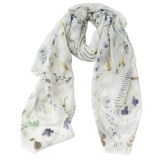 Meadows Scarf Green 180cm 