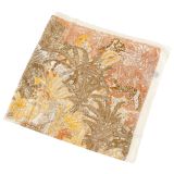 Orient Square Scarf Mustard 90cm 