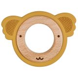 Koala Teether Ring Mustard & Natural 8.5