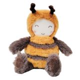 Bee Soft Toy Black & Yellow 18cm 