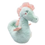 Seahorse Rattle Blue 19cm 