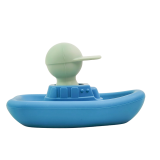 Boat & Skipper Bath Toy Blue 11cm 