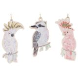 FB Christmas Aus Birds Cutouts Hanging D