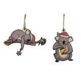 Renee Treml Koalas Hanging Decoration Gr
