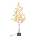 Winter Sparse Pine Tree with 48 LEDs Whi