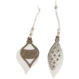 Sale Bauble with Glitter Hanging Decorat