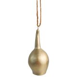 Gumnut Hanging Decoration Gold 9cm 