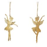 Sale Metal Angel Ballerina Hanging Decor