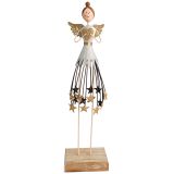 Sale Metal Angels with Star Dress Decora