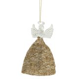 Elegant Glass Angel Hanging Decoration C