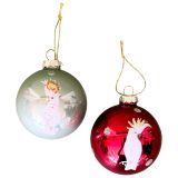 Frankie B Birds Baubles Hanging Decorati