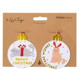 Sale Perfect Pets Christmas Cats Bauble 