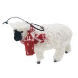 Sheep Hanging Decoration Black & White 1