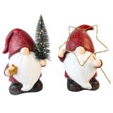 Sale Santa holding Tree & Star with Ligh