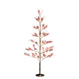Berry Tree with 375 Micro LED Black & Re