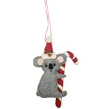 Christmas Koala Fabric Hanging Decoratio