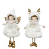 Rosie Girl Hanging Decoration White & Go