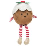 Fluffy Pudding Sitting Decoration Brown 