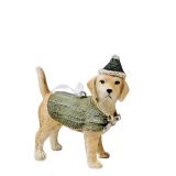 Christmas Dog Hanging Decoration Sage & 