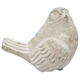 Fable Bird Ornament Bisque 13cm 