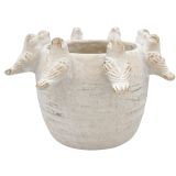 Fable Birds Planter Bisque Med 15cm 