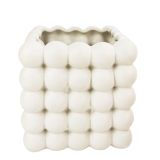 Sale Addie Bubble Planter White Sm 13cm 