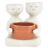 Sale Friends holding a pot Planter Rose 