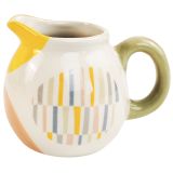 Sale Maldon Check Ceramic Mini Jug Colou