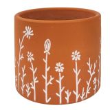 Sale Riya Planter Terracotta Sm 10.5cm 