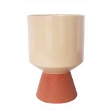 Sale Brynn Tall Planter White Terracott