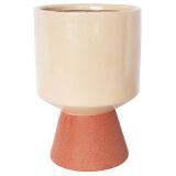 Sale Brynn Tall Planter White Terracott