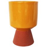 Sale Brynn Tall Planter Mustard Terraco