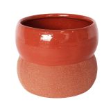 Sale Brynn Squat Planter Berry Terracot