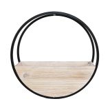 Circle Wall Planter White Wash Sm 4