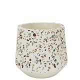 Sale Terrazzo Planter Green  Mustard Sm 